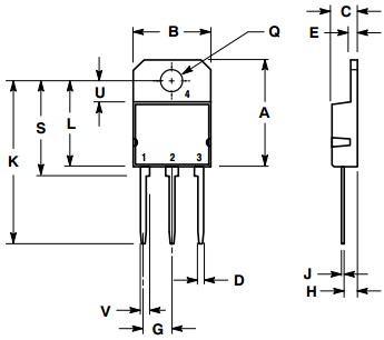 tip3055:15 a, 60 v pnp bipolar power transistor