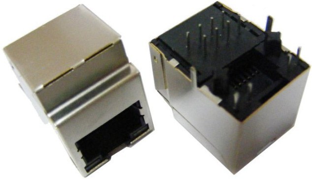 RJ45 网络接口插座(集成滤波器)10￥/PCS