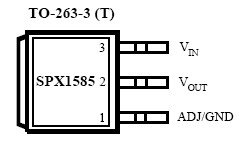 SPX1585 功能框图