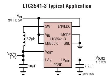 LTC3541-3 典型应用
