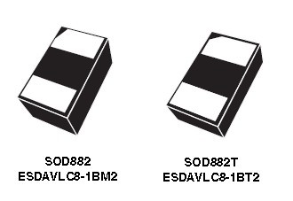 ESDAVLC8-1BM2 功能框图