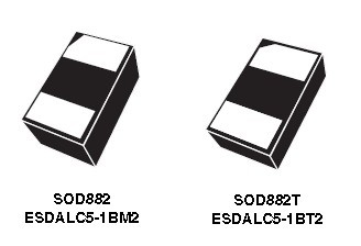 ESDALC5-1BM2 功能框图