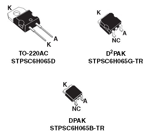STPSC6H065 功能框图