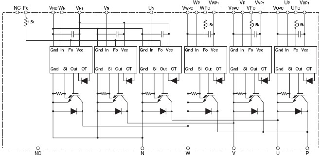 PM100CL1A060 功能图框