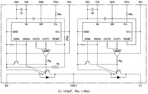 PM200DVA120 功能图框