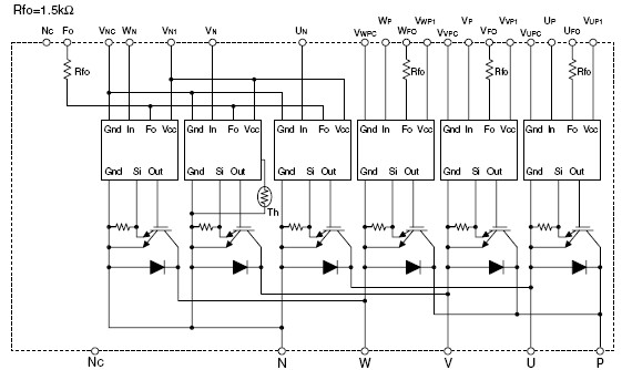 PM300CSD060 功能图框