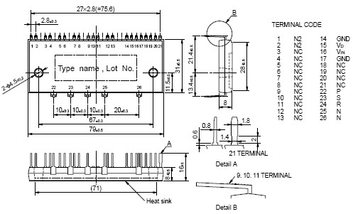 PS51259-A 外观尺寸图