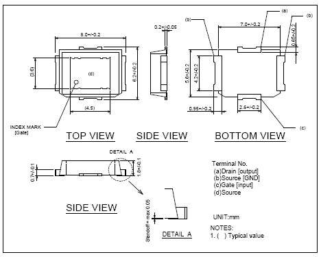 RD09MUP2 外观尺寸图