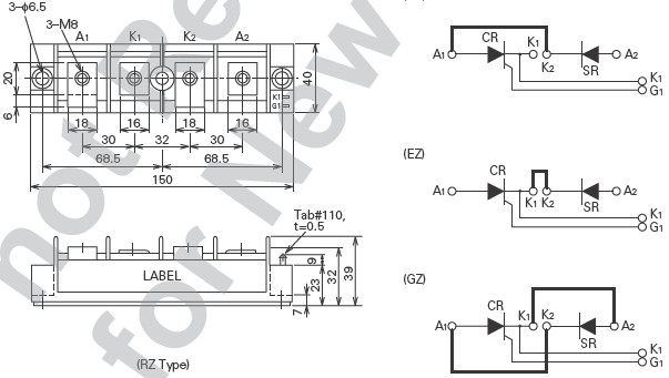 TM130EZ-H 外观尺寸图