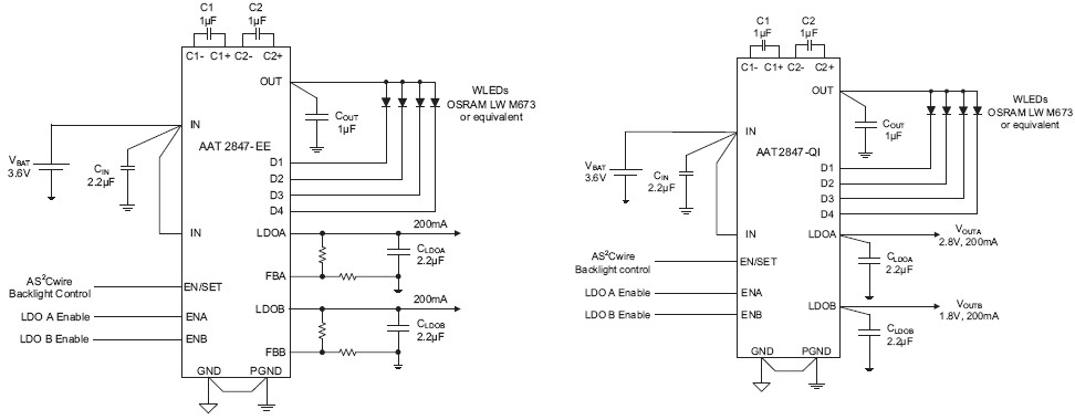 AAT2847 典型应用