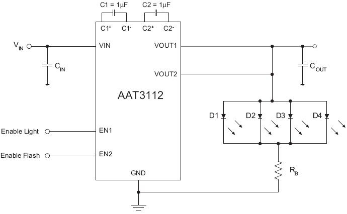 AAT3112 功能框图